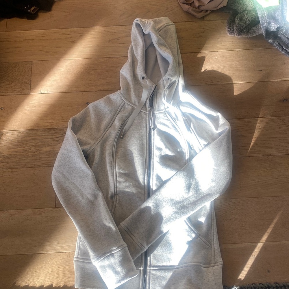 Plush Scuba hoodie full zip
